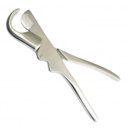 Ножиці-кусачки по Gluck, реберні, з ексцентричним ковзанням леза. Довжина 21 см